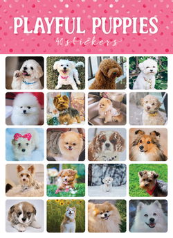 Image of Playful Puppies Mini Stickers