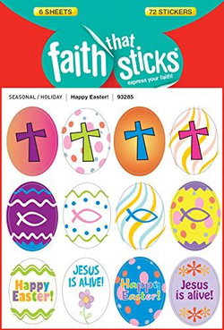 Image of Happy Easter! -Faith That Sticks Stickers