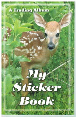 Image of My Sticker Album – Fawn -Trading Album
