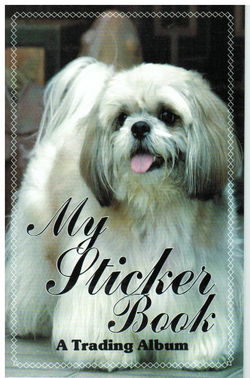 Image of My Sticker Album – Shih-Tzu Trading Book