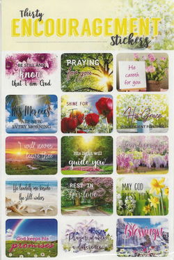 Image of Stickers Thirty Encouragement