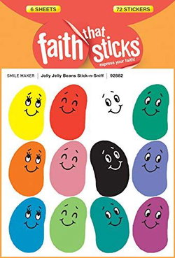 Image of Jolly Jelly Beans Stick-N-Sniff -Faith That Sticks
