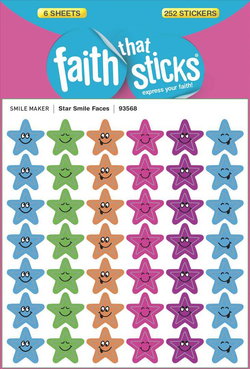 Image of Star Smile Faces -Faith That Sticks