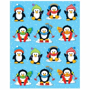 Stickers Penguins Shape