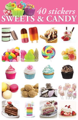 Image of Stickers: Sweets and Candy 40pk