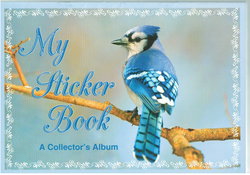 Image of My Sticker Album – Blue Jay – Collector’s Album
