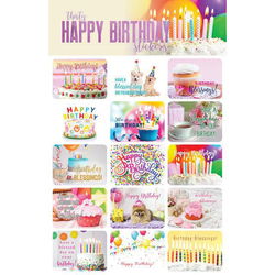 Image of Stickers Happy Birthday
