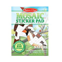 Image of Mosaic Sticker Pad – Nature