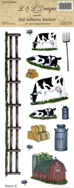Image of Stickers Wisconsin Dairyland 1 Sheet