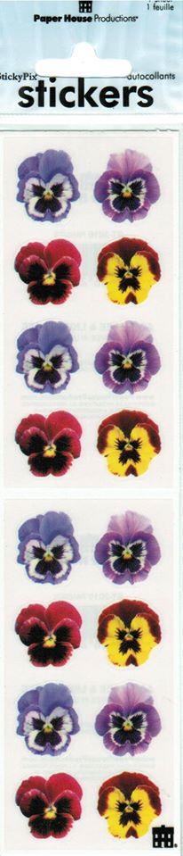 Image of Stickers Pansies