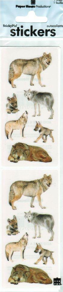 Image of Stickers Wolf