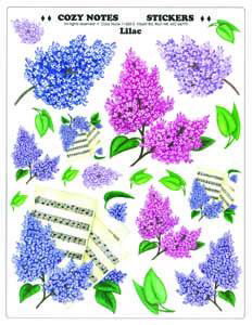 Image of Stickers Large Lilac 8 1/2 x 11′ sheet