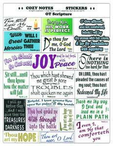 Image of Stickers Large OT Scripture 8 1/2 x 11′ sheet