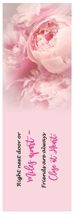 Image of Bookmark Peony