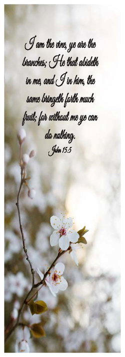 Image of Bookmark I Am the Vine