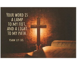 Image of Bookmark IBB Your Word Is A Lamp To My Feet 2×3