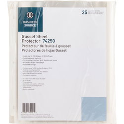 Image of Heavy-duty Sheet Protectors 25 pk