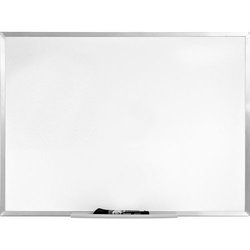 Image of Quartet Economy Dry-Erase White Board 36’x24′ (3×2) Anodized Aluminum Frame