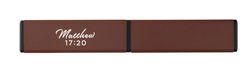 Image of Pen in Case Brown Faith Mountains Matt 17:20