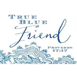 Image of TUE BLUE FRIEND BOOKMARK