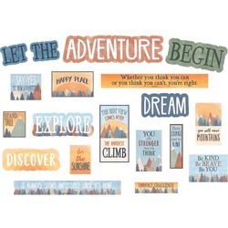 Image of Moving Mountains – Let the Adventure Begin Mini Bulletin Board
