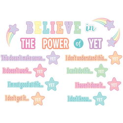 Image of Pastel Pop – Believe in the Power of Yet Mini Bulletin Board