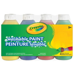 Image of Crayola Washable Paint, 4 Pack