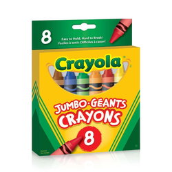 Image of Crayola – 8 Jumbo Crayons
