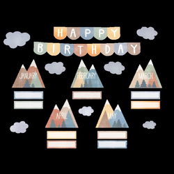 Image of Moving Mountains Happy Birthday Mini Bulletin Board