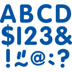 Image of Blue 2′ Classic Letters Uppercase Pack