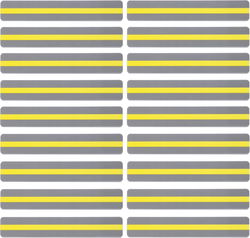 Image of Mr. Pen- Guided Reading Strips (18 Pack) – Yellow – Dyslexia Reading Strips