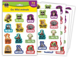 Image of Go Wild Animals Stickers
