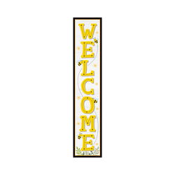 Image of Buzzing Bees Welcome Banner