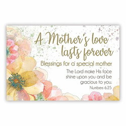 Image of PIO CARD – MOTHER’S LOVE LASTS FORE