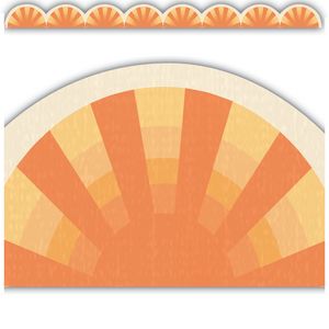 Image of Moving Mountains Road Trip Sunshine Die-Cut Border Trim