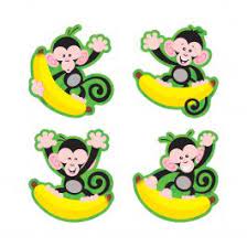 Image of MONKEYS – BANANAS MINI ACCENTS VARI