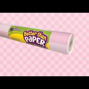 Image of Pink Checkers Better Than Paper® Bulletin Board Roll