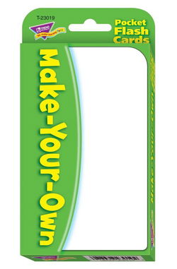 Image of Flash Cards Make-Your-Own Pocket