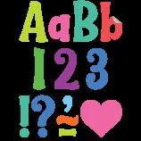 Colorful 4 Wild Whimsy Self-Adhesive Letters Combo Pack