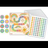 Sunshine Rainbow Reward Trackers with Stickers