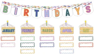 Color Crush Birthdays Mini Bulletin Board