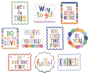 Color Crush Positive Sayings Accents