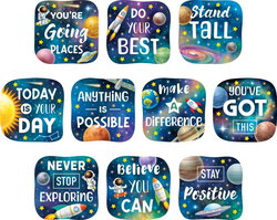 Image of Outer Space Crew Positive Sayings Accents