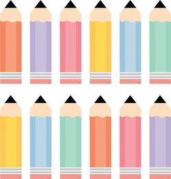 Image of Cool for School Pencils Accents