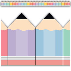 Image of Cool for School Pencils Die-Cut Border Trim