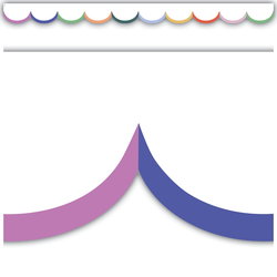 Image of Color Crush Crushing It Scalloped Die-Cut Border Trim