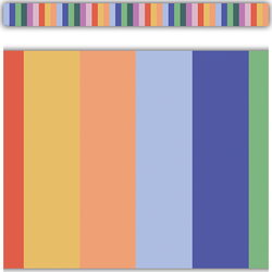 Image of Color Crush Stripes Straight Border Trim