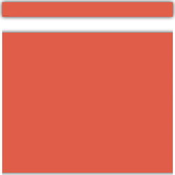 Image of Orange Crush Straight Border Trim