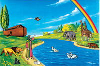 Image of Adam & Eve / Noahs Ark Large Felt