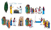 Image of Story of Jesus Felt Set -Large